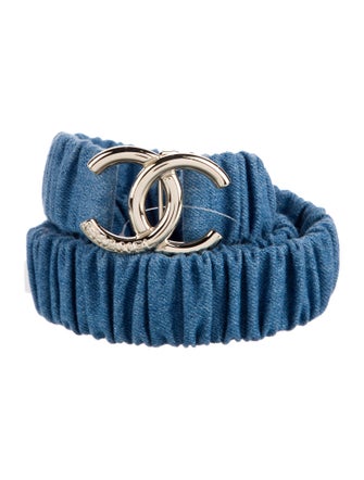 Chanel 2025 Interlocking CC Logo Waist Belt