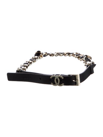 Chanel 2022 Interlocking CC Logo Waist Belt
