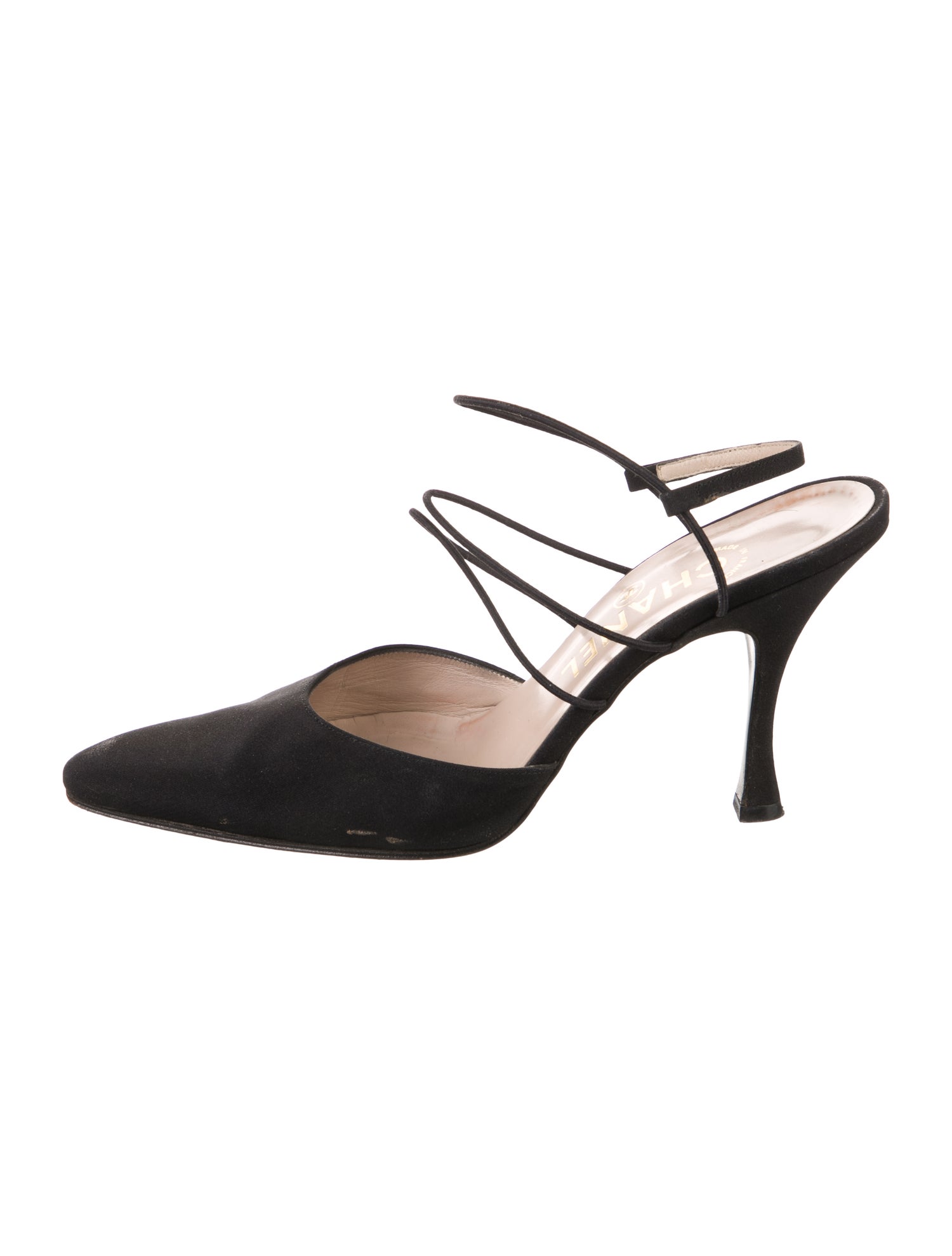 Chanel Vintage Late 1990's - Early 2000's Slingback Pumps