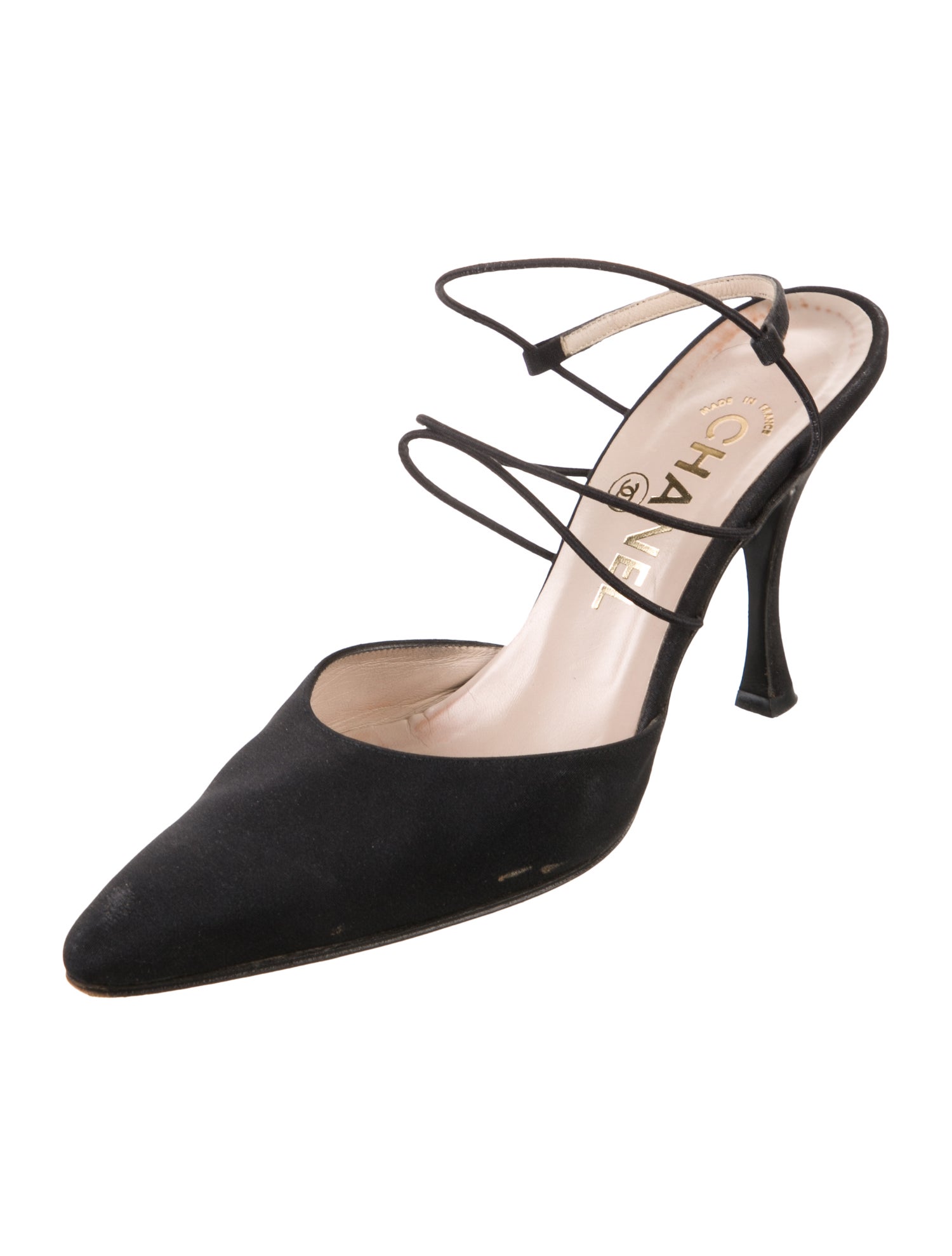 Chanel Vintage Late 1990's - Early 2000's Slingback Pumps