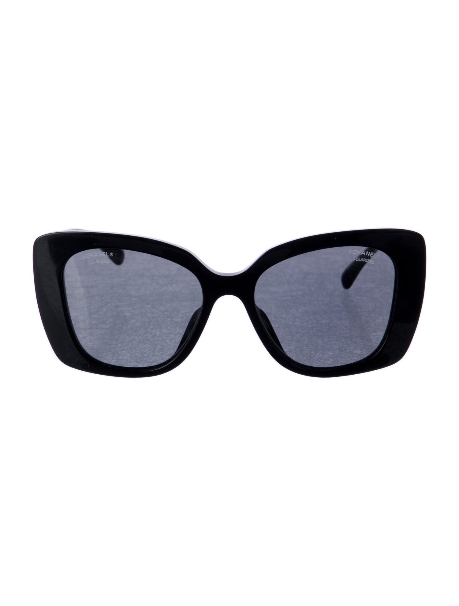 Chanel Interlocking CC Logo Oversize Sunglasses