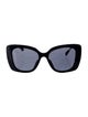 Chanel Interlocking CC Logo Oversize Sunglasses