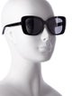 Chanel Interlocking CC Logo Oversize Sunglasses