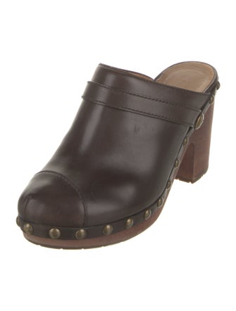 Chanel 2010 Leather Mules