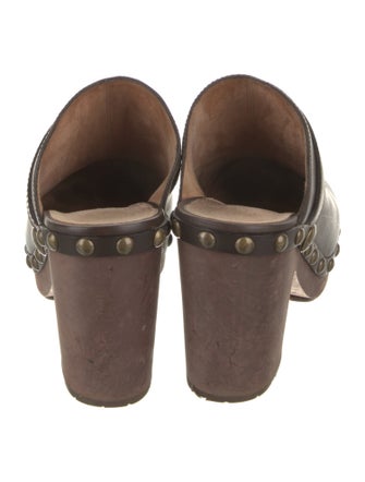 Chanel 2010 Leather Mules