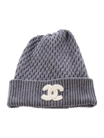 Chanel Cashmere CC Beanie