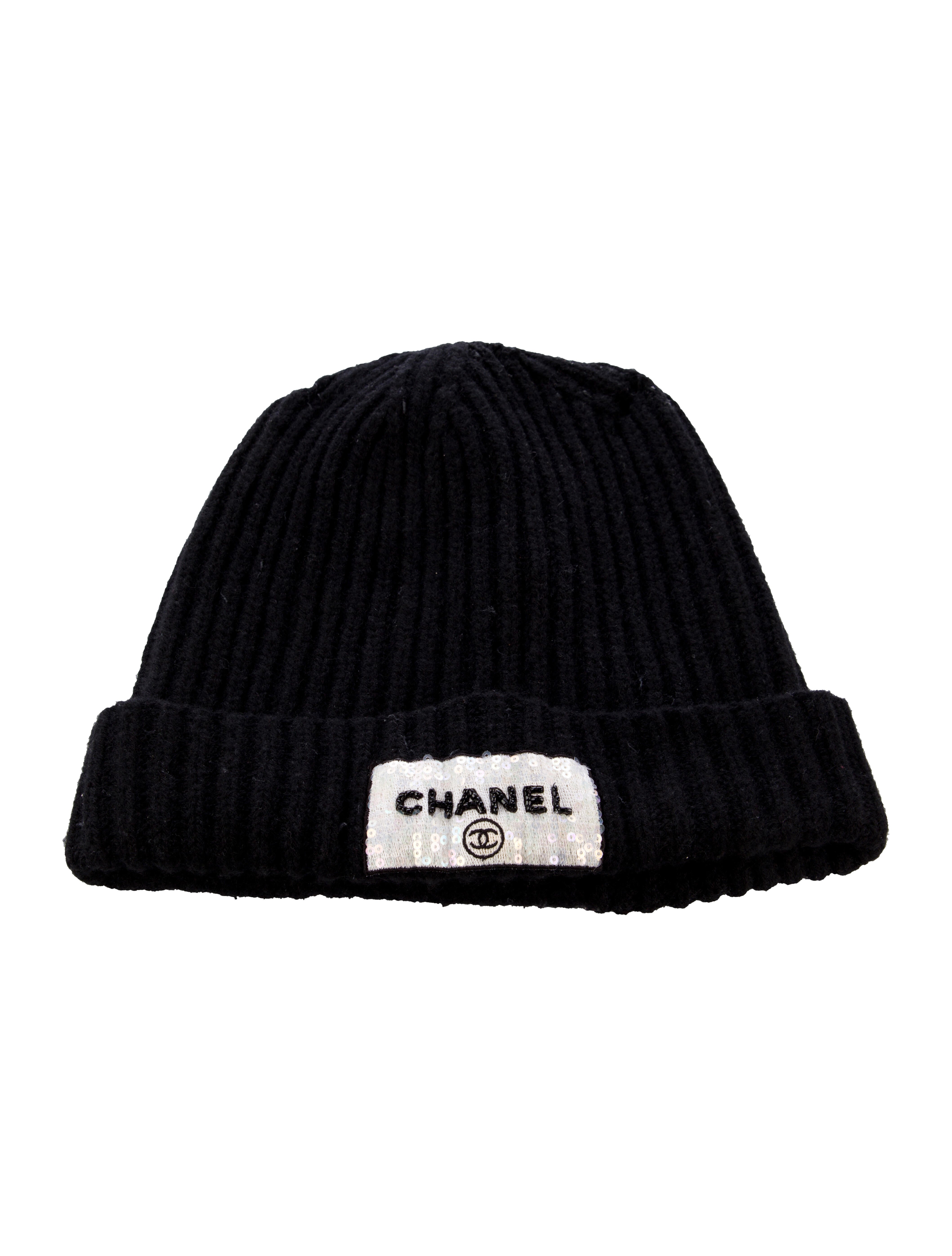 Chanel 2023 Logo Cashmere Beanie
