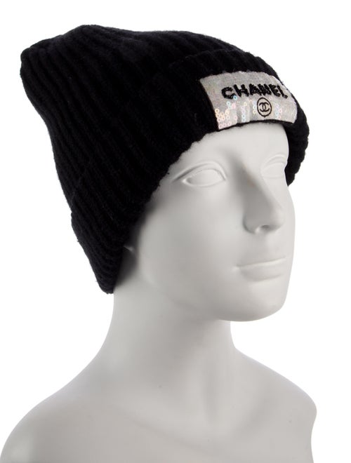 Chanel 2023 Logo Cashmere Beanie