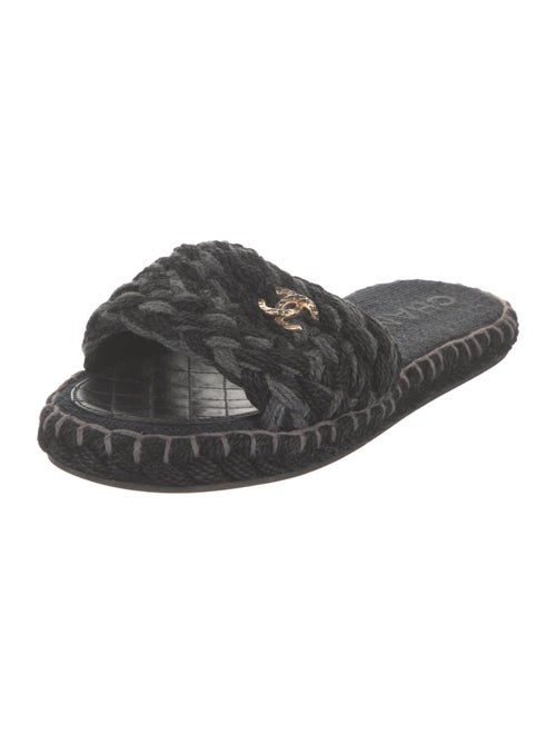 Chanel 2022 Interlocking CC Logo Slides