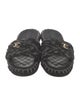 Chanel 2022 Interlocking CC Logo Slides