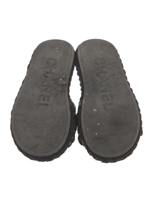 Chanel 2022 Interlocking CC Logo Slides