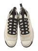 Chanel Interlocking CC Logo Suede Sneakers