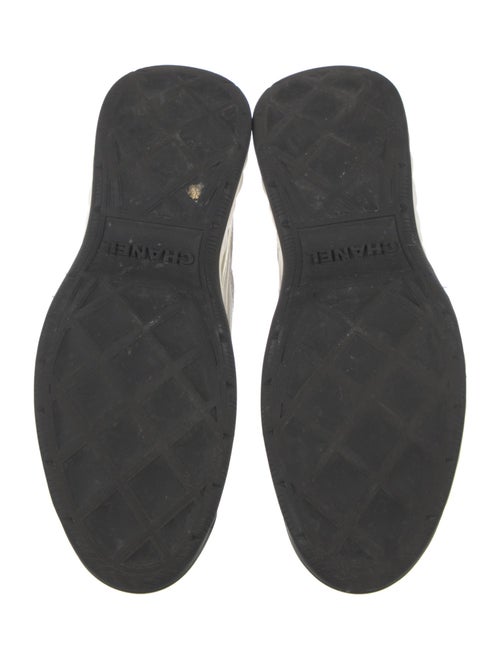 Chanel Interlocking CC Logo Suede Sneakers