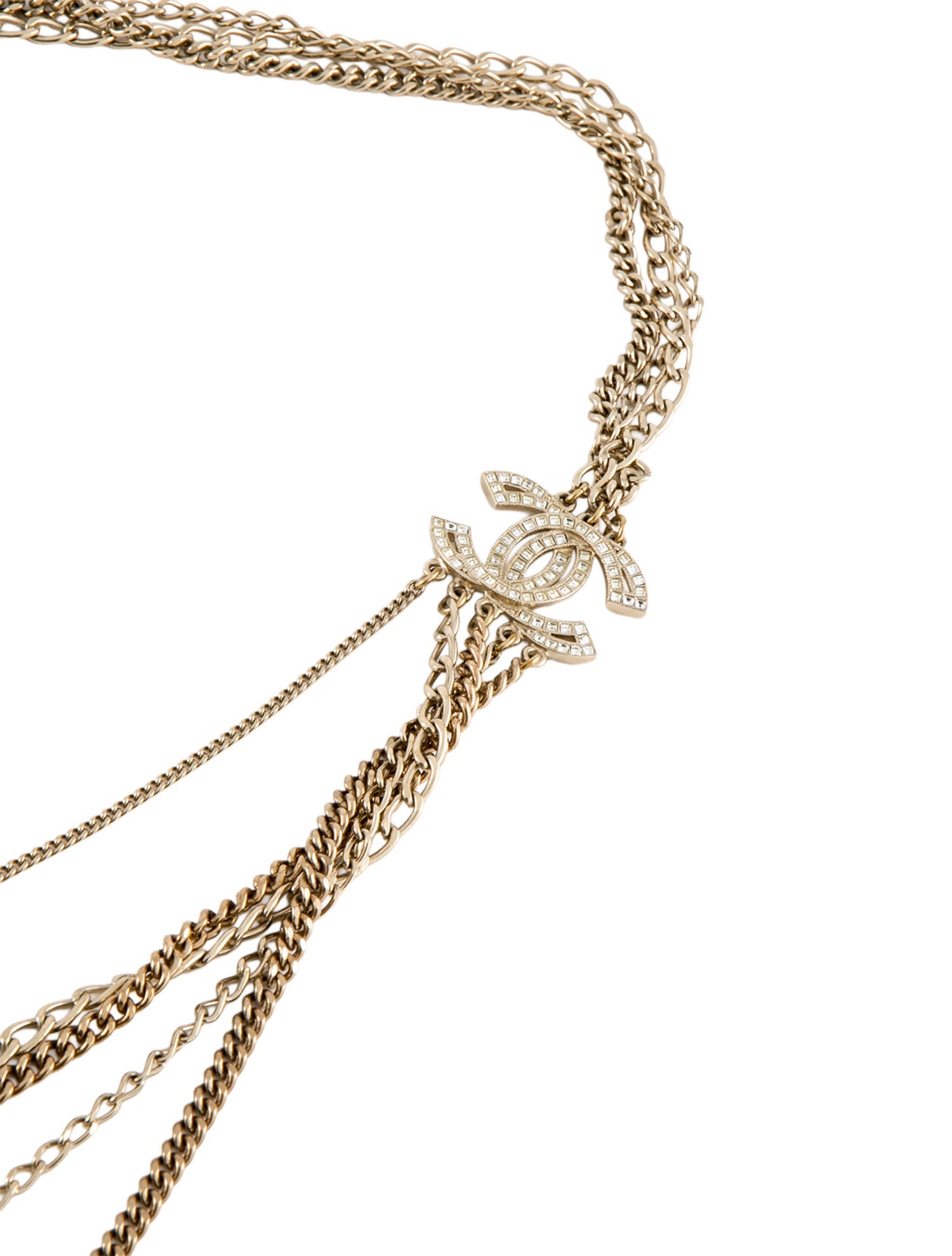 Chanel 2016 Interlocking CC Logo Waist Belt