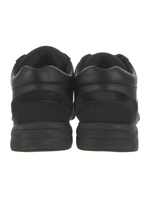 Chanel Interlocking CC Logo Leather Chunky Sneakers