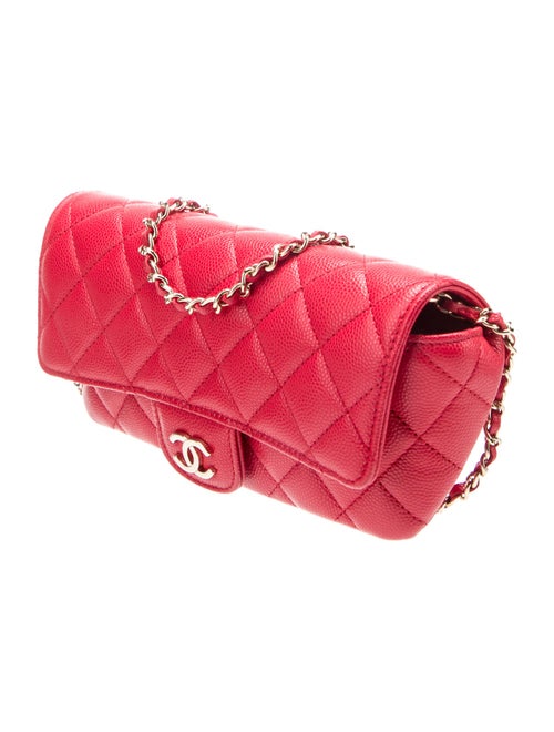 Chanel Quilted Sunglasses Case w/ Chain