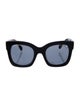 Chanel Interlocking CC Logo Wayfarer Sunglasses