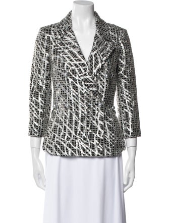 Chanel 2012 Printed Blazer