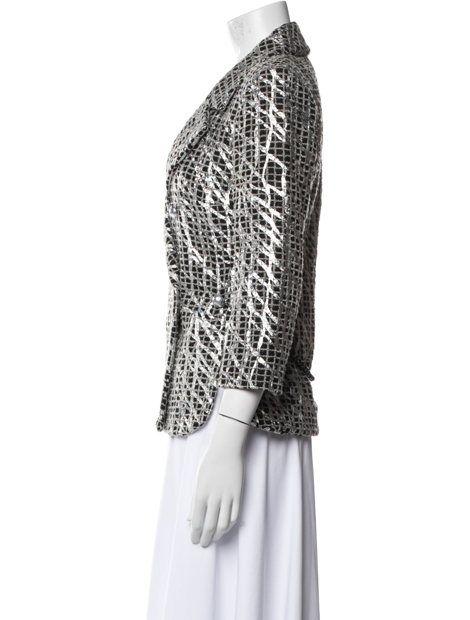 Chanel 2012 Printed Blazer