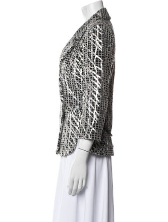 Chanel 2012 Printed Blazer