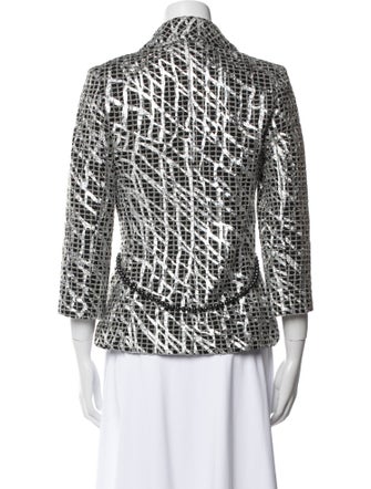 Chanel 2012 Printed Blazer