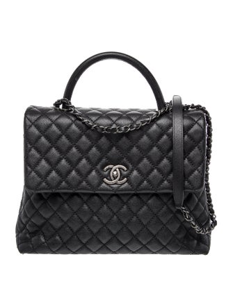 Chanel Large Coco Handle Flap Bag