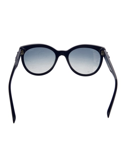 Chanel Interlocking CC Logo Wayfarer Sunglasses