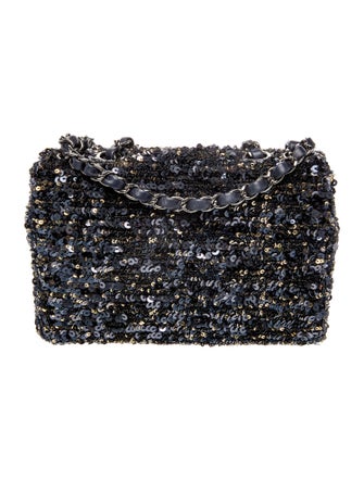 Chanel Sequin Rectangular Mini Flap Bag