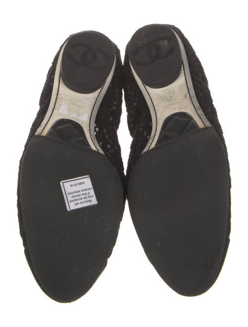 Chanel 2012 Interlocking CC Logo Flats