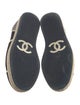Chanel Interlocking CC Logo Canvas Espadrille Sneakers