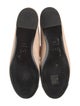 Chanel Interlocking CC Logo Leather Flats