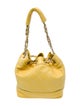 Chanel Surpique Drawstring Bucket Bag