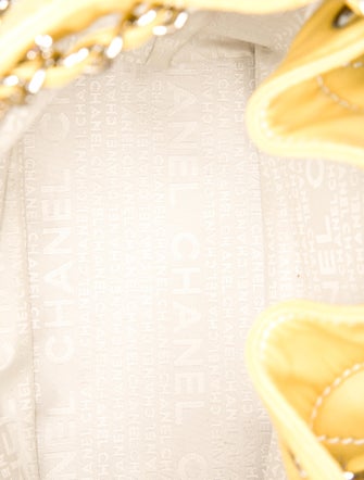 Chanel Surpique Drawstring Bucket Bag