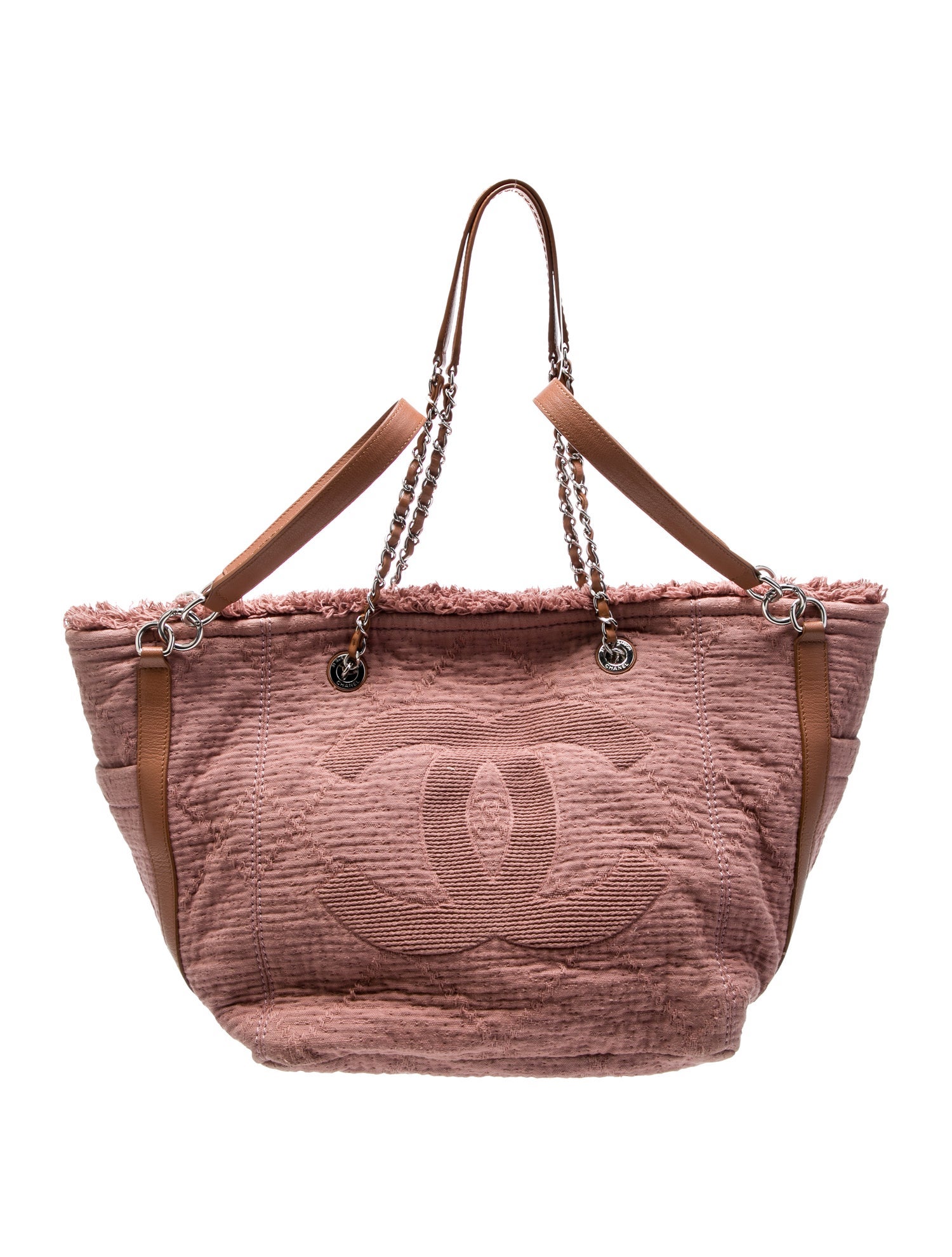 Chanel Large Double Face Shopping Tote