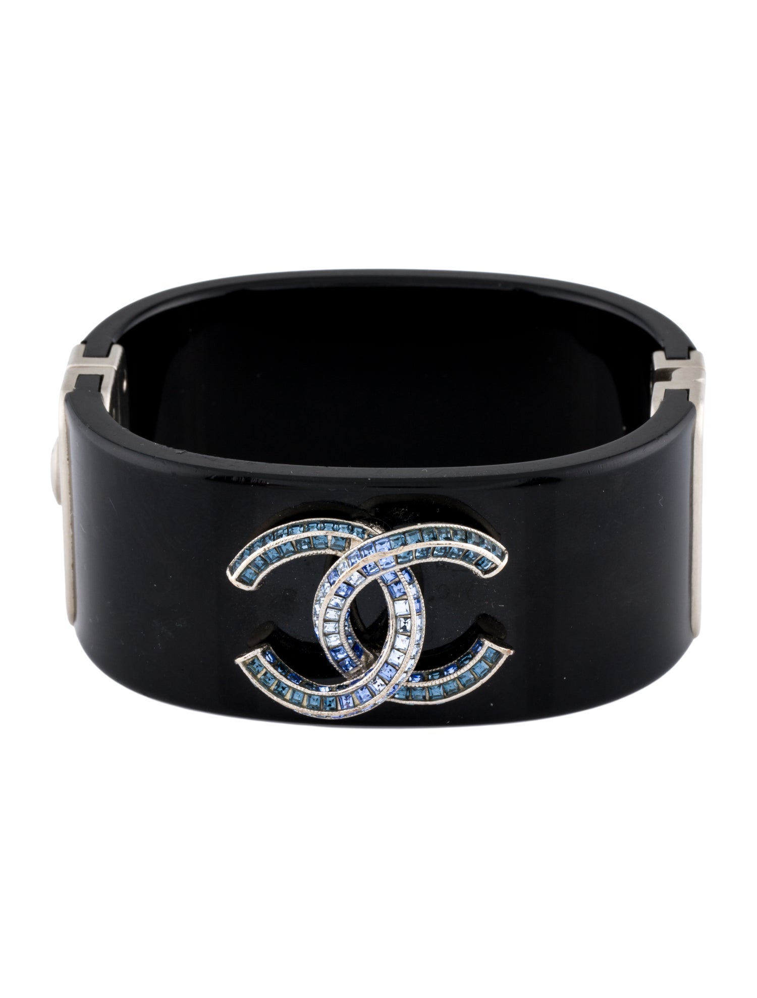 Chanel Resin & Strass CC Bracelet