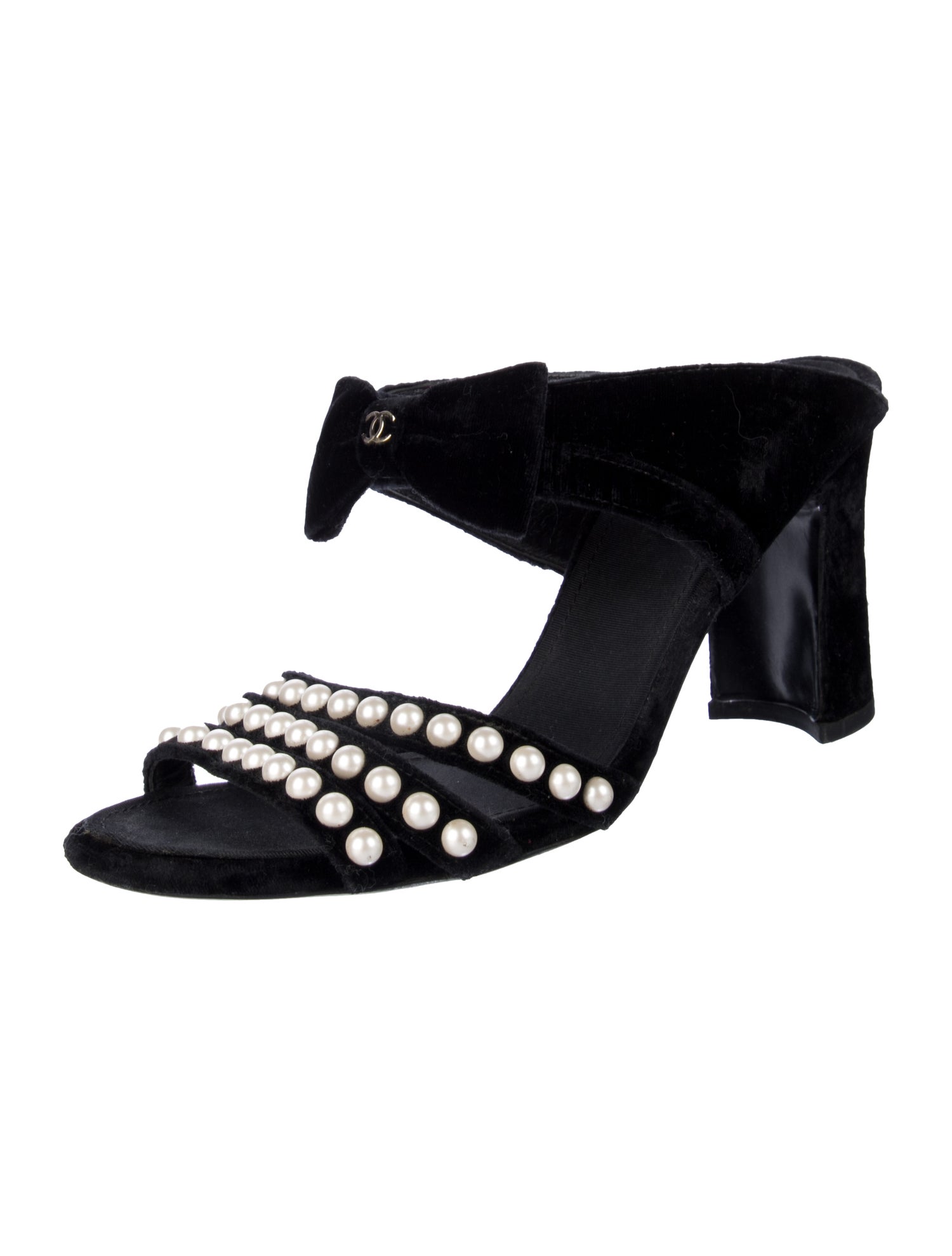 Chanel 2018 Interlocking CC Logo Sandals