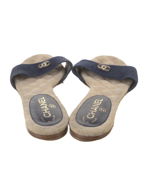 Chanel 2015 Interlocking CC Logo Slides