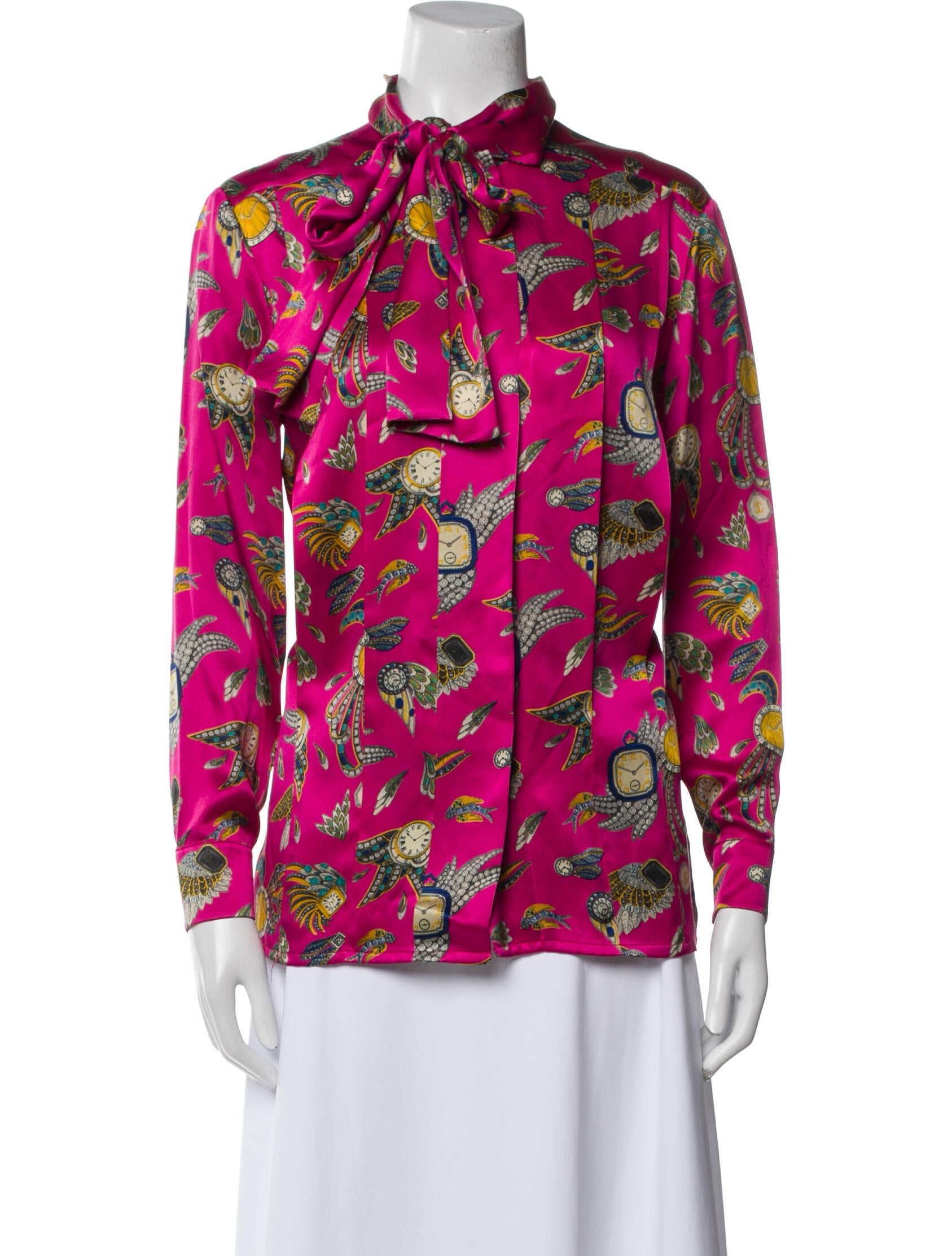 Chanel Vintage 1991 Button-Up Top