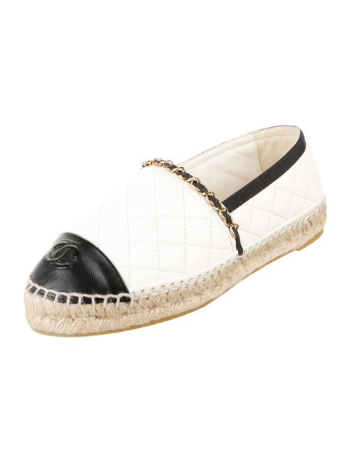 Chanel 2021 Interlocking CC Logo Espadrilles