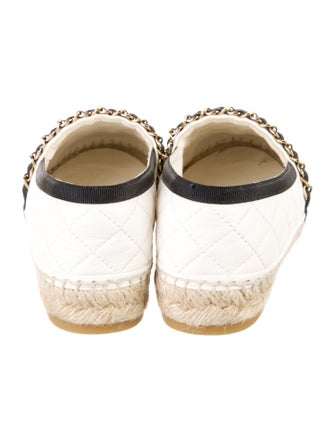 Chanel 2021 Interlocking CC Logo Espadrilles