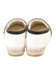 Chanel 2021 Interlocking CC Logo Espadrilles