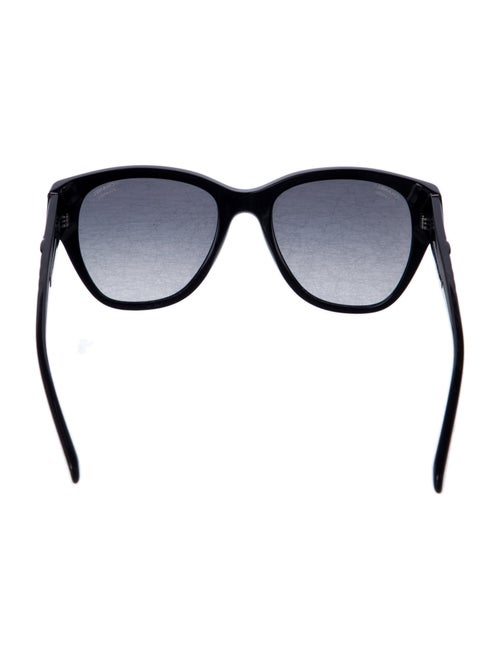 Chanel Interlocking CC Logo Cat-Eye Sunglasses