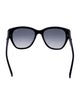 Chanel Interlocking CC Logo Cat-Eye Sunglasses
