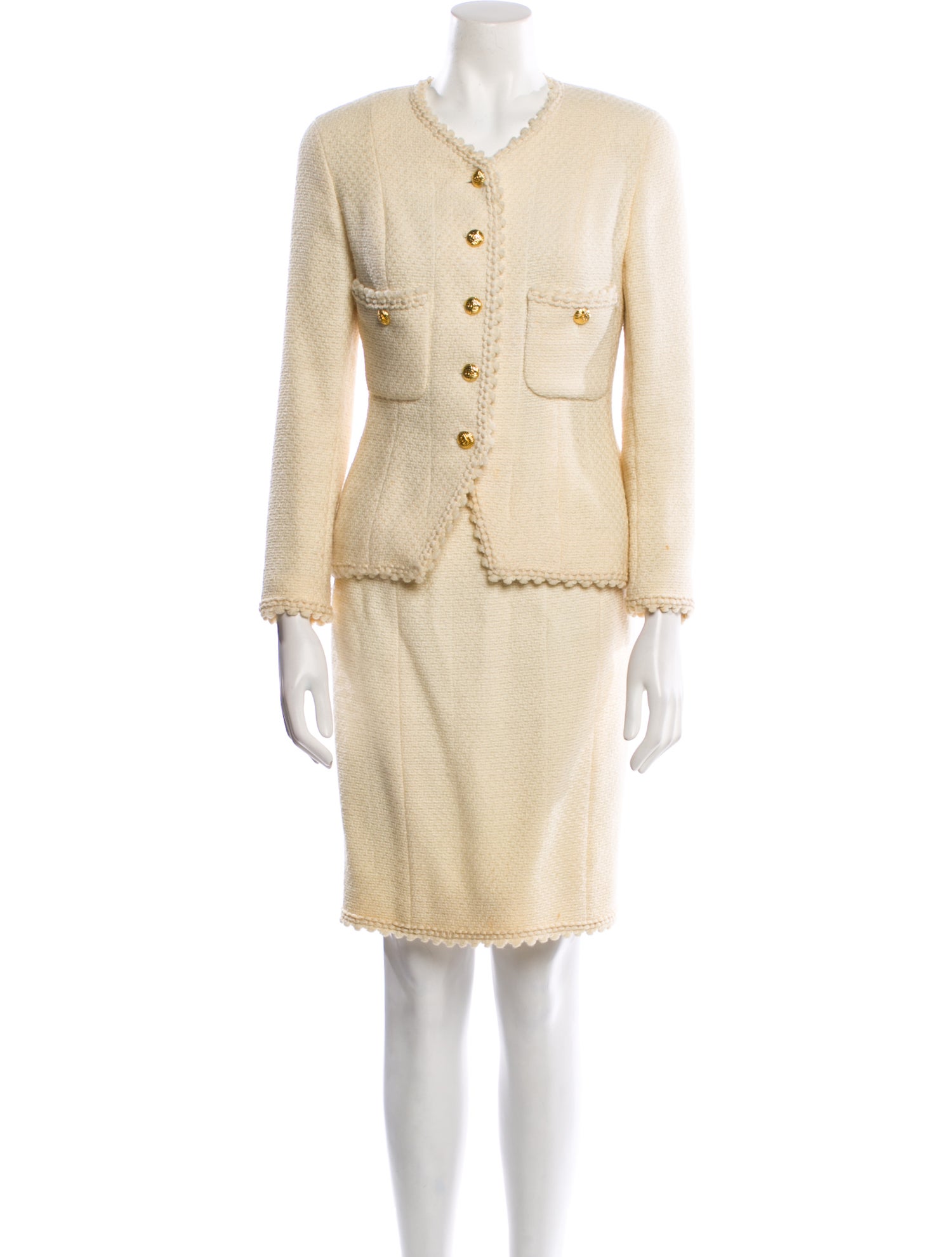 Chanel Vintage 1990 Skirt Suit