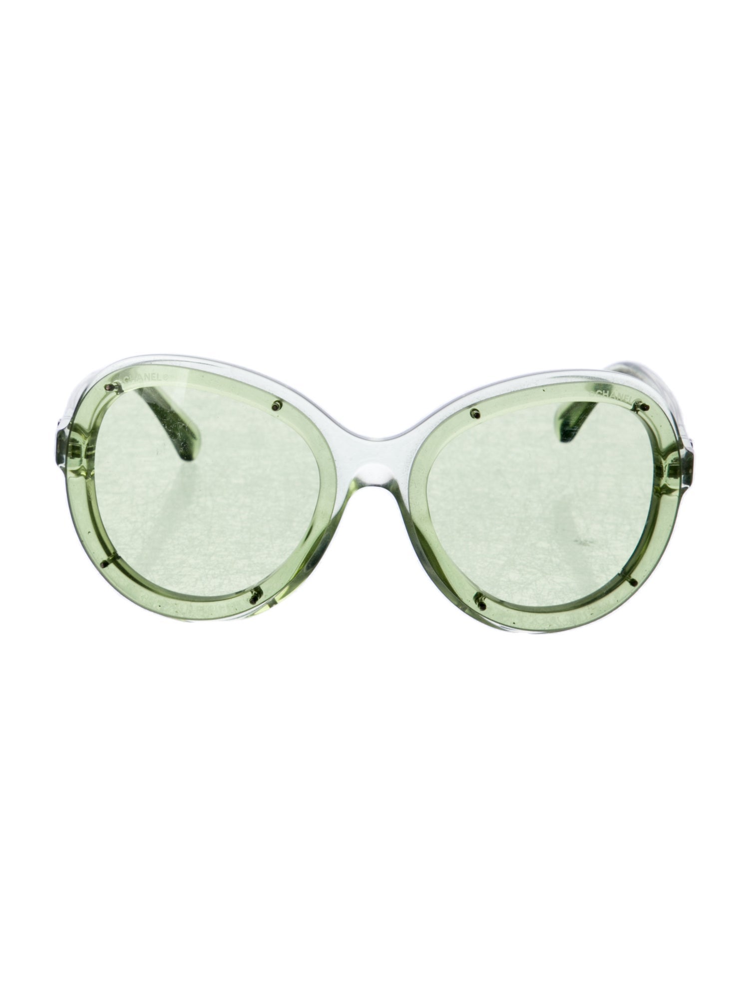 Chanel Interlocking CC Logo Oversize Sunglasses