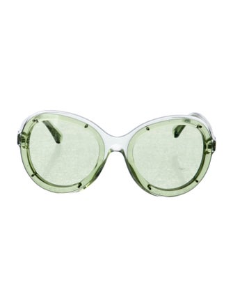 Chanel Interlocking CC Logo Oversize Sunglasses