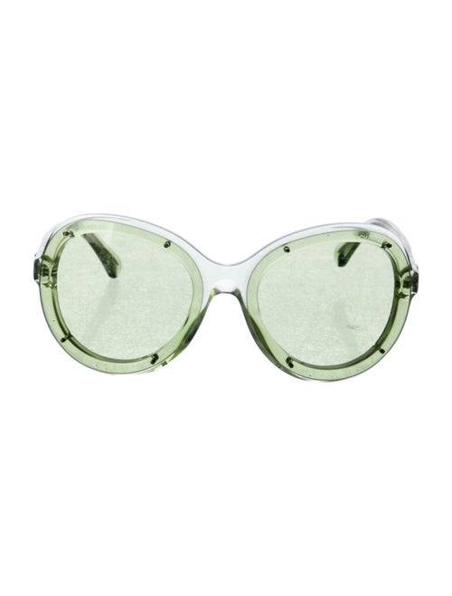 Chanel Interlocking CC Logo Oversize Sunglasses