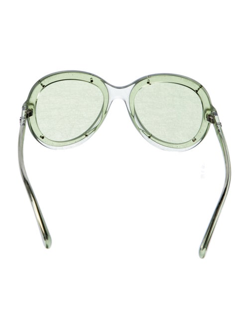 Chanel Interlocking CC Logo Oversize Sunglasses