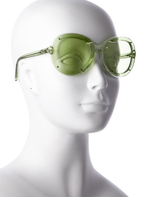 Chanel Interlocking CC Logo Oversize Sunglasses