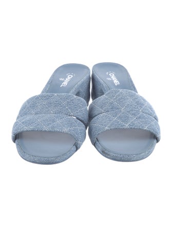 Chanel 2025 Interlocking CC Logo Slides